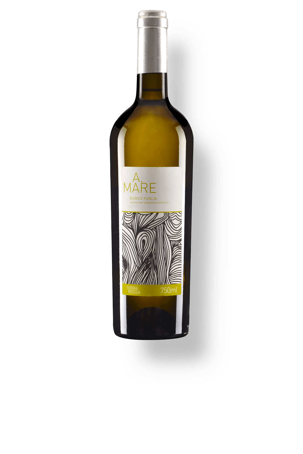 Vinho Dai Terra Rossa Branco Meio Seco Itália A.mare Chardonnay, Malvasia 2023 750ml
