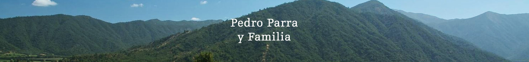 Pedro Parra y Familia