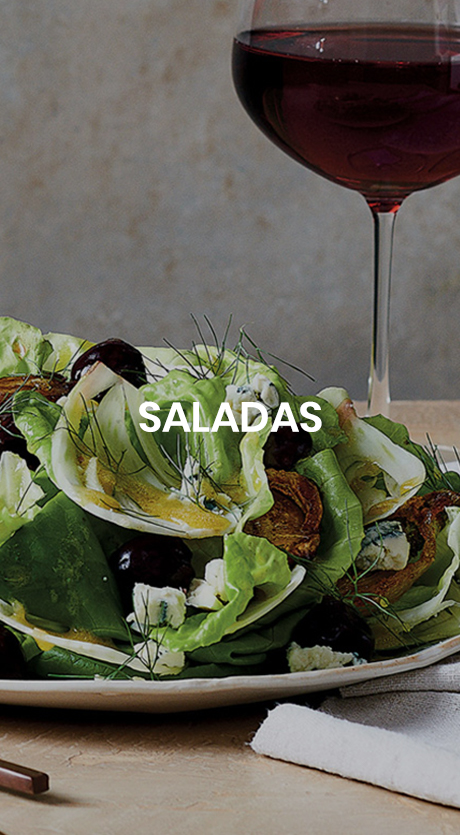 Saladas e vegetais