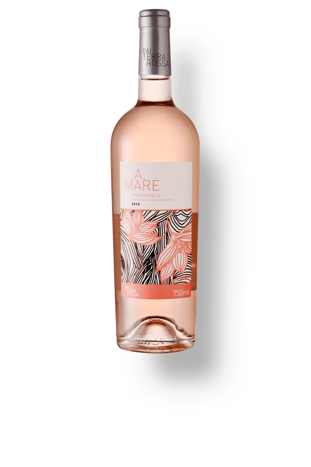 Vinho Dai Terra Rossa Rosé Meio Seco Itália A.mare Bombino Nero 2024 750ml