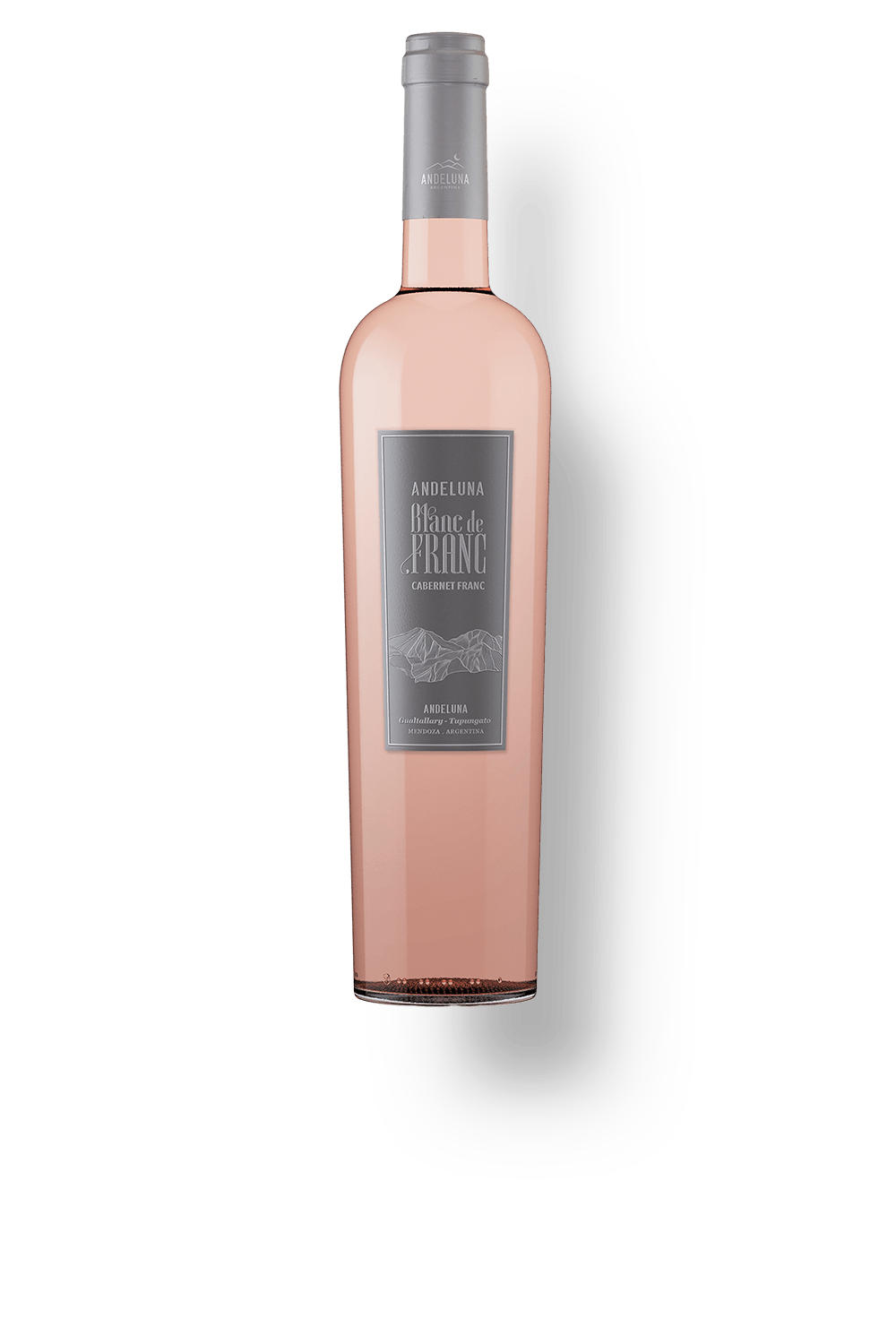 Vinho Andeluna Rosé Seco Argentina Blanc de Franc Cabernet Franc 2019 750ml