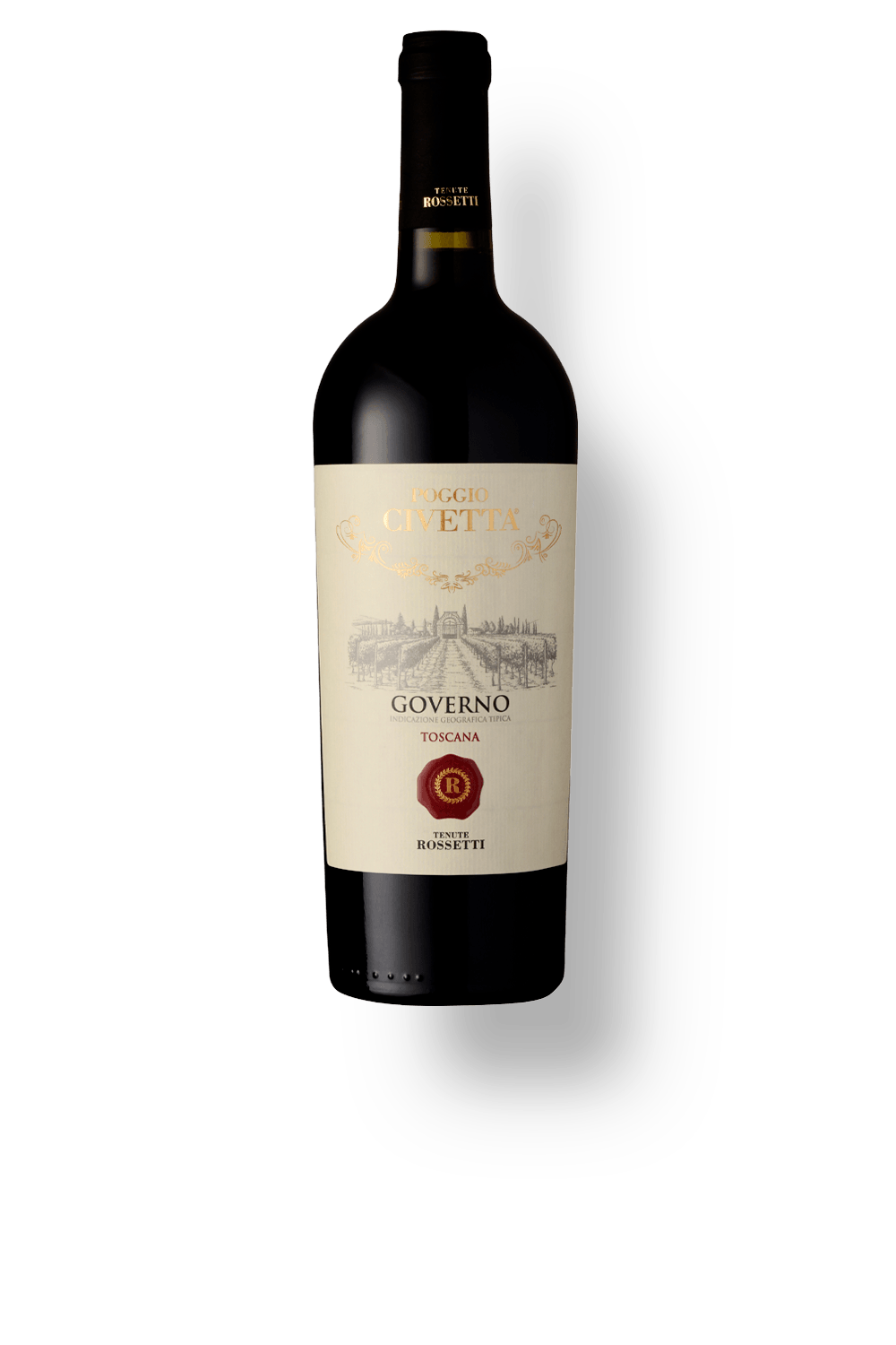Vinho Tenute Rossetti Tinto Seco Itália Poggio Civetta Sangiovese 2020 750ml