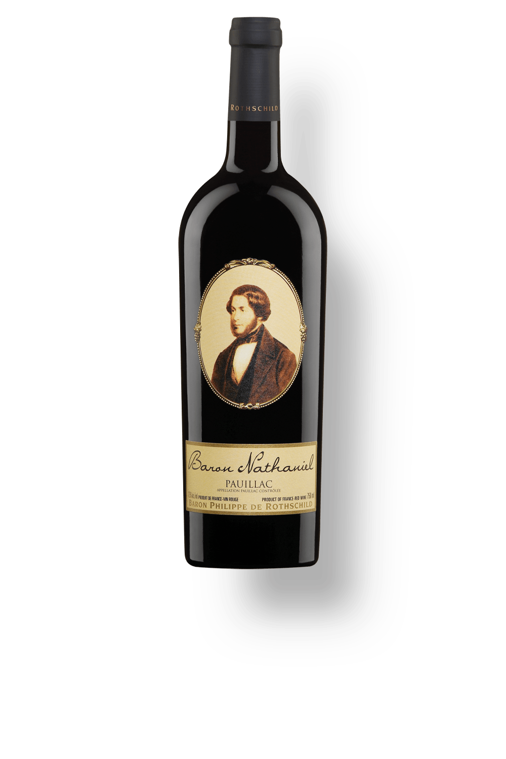 Vinho Baron Philippe de Rothschild Tinto Seco França Baron Nathaniel Blend 2019 750ml