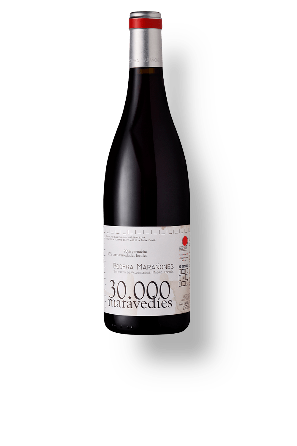 Vinho Bodega Marañones Tinto Seco Espanha Maravedíes Grenache 2016 750ml