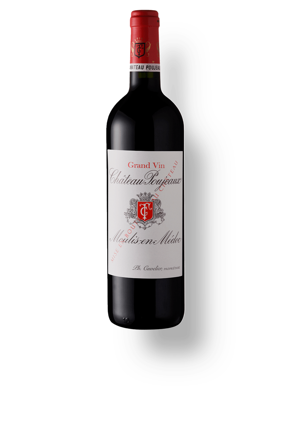 Vinho Château Poujeaux Tinto Seco França Grand Vin Blend 2010 750ml