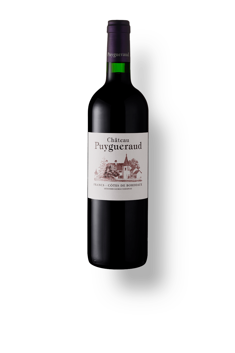 Vinho Château Puygueraud Tinto Seco França Merlot 2016 750ml