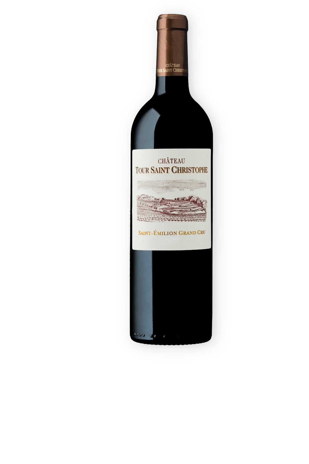 Vinho Château Tour Saint Christophe Tinto Seco França Cabernet Franc, Merlot 2018 750ml