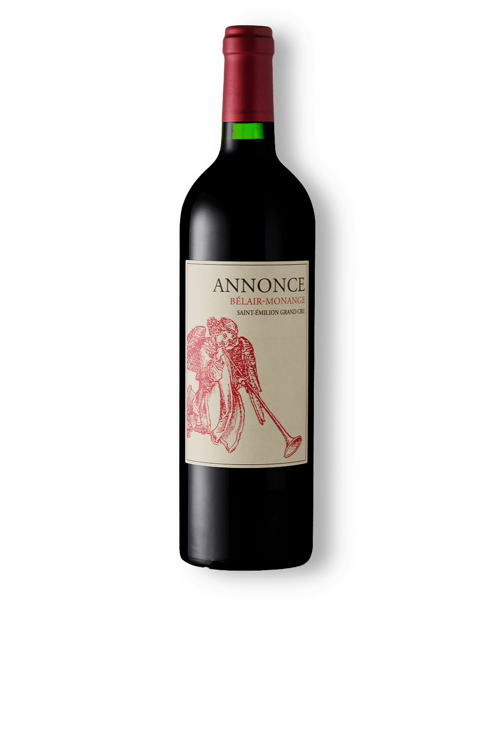 Vinho Château Bélair-monange Tinto Seco França Annonce Merlot 2017 750ml