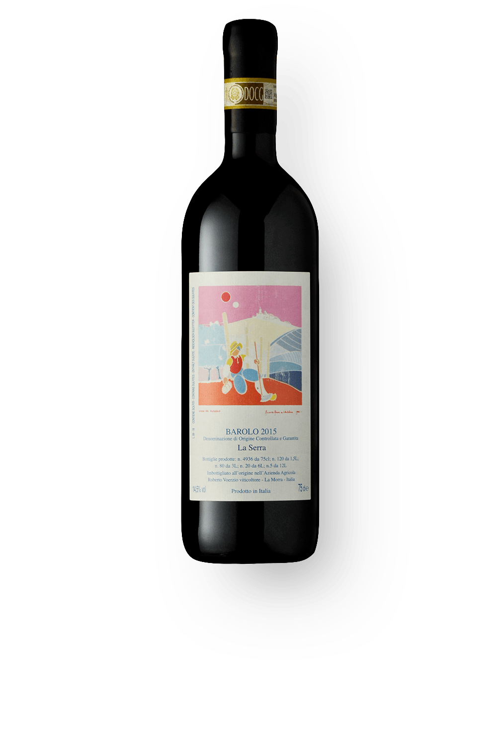 Vinho Roberto Voerzio Tinto Seco Itália La Serra Nebbiolo 2015 750ml
