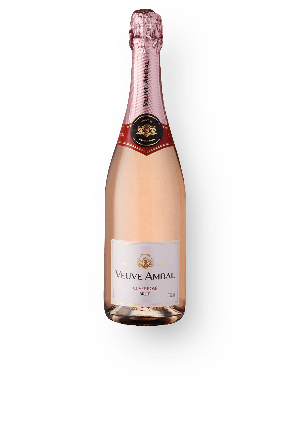 Espumante Veuve Ambal Rosé Brut França Cuvée Tempranillo 750ml