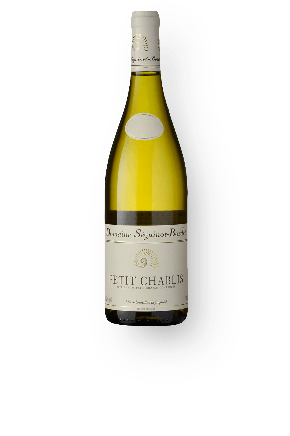 Vinho Domaine Séguinot-bordet Branco Seco França Petit Chablis Chardonnay 2023 750ml