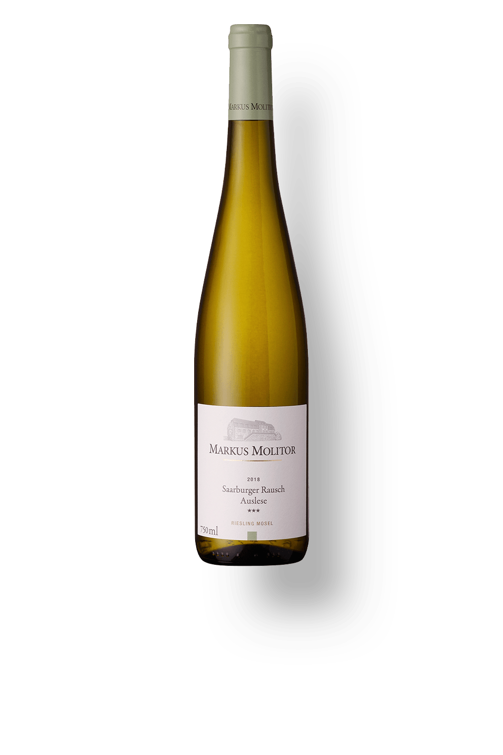 Vinho Weingut Markus Molitor Branco Seco Alemanha Saarburger Rausch Auslese Riesling 2018 750ml