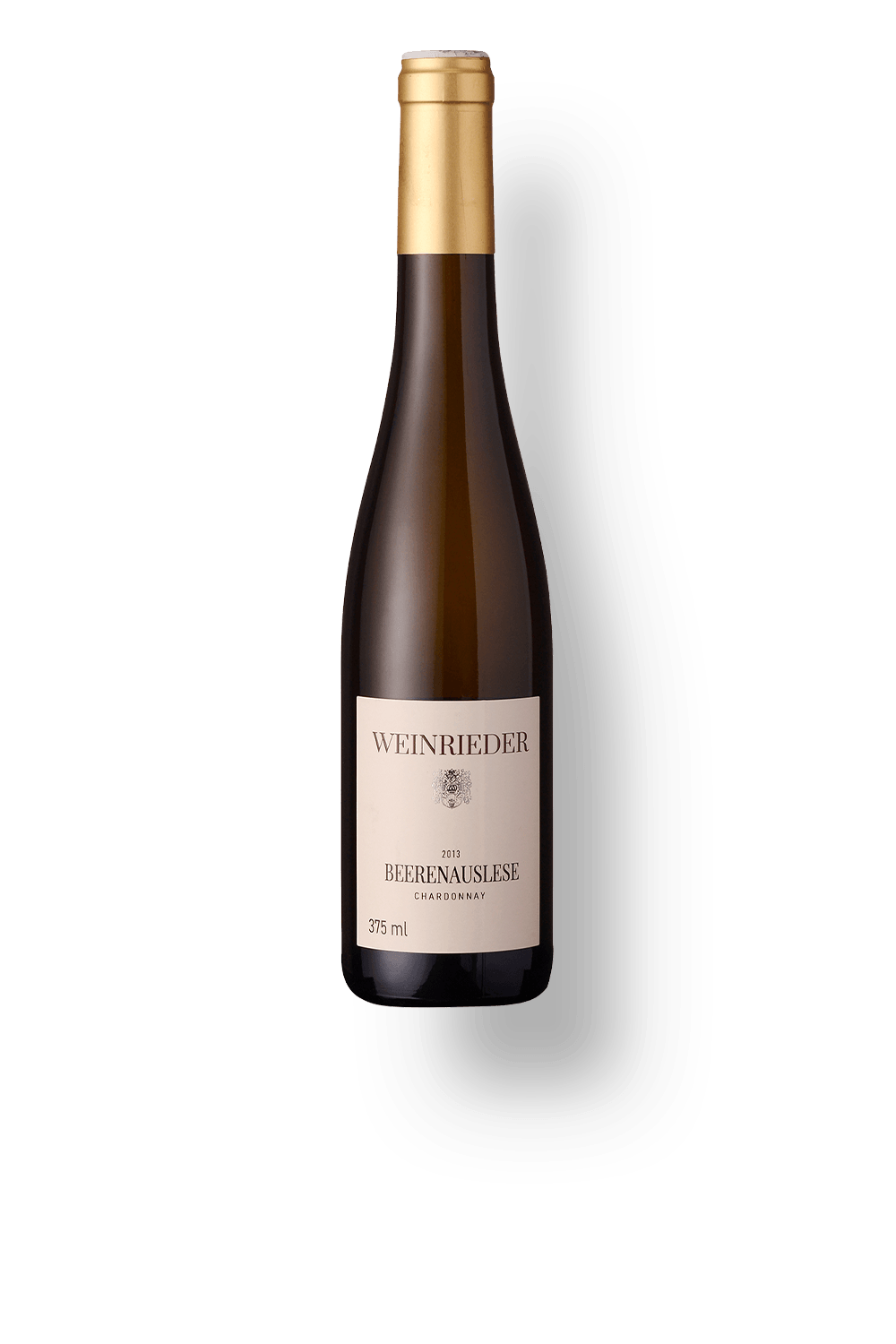 Vinho Weinrieder Branco Suave Áustria Beerenauslese Chardonnay 2020 375ml