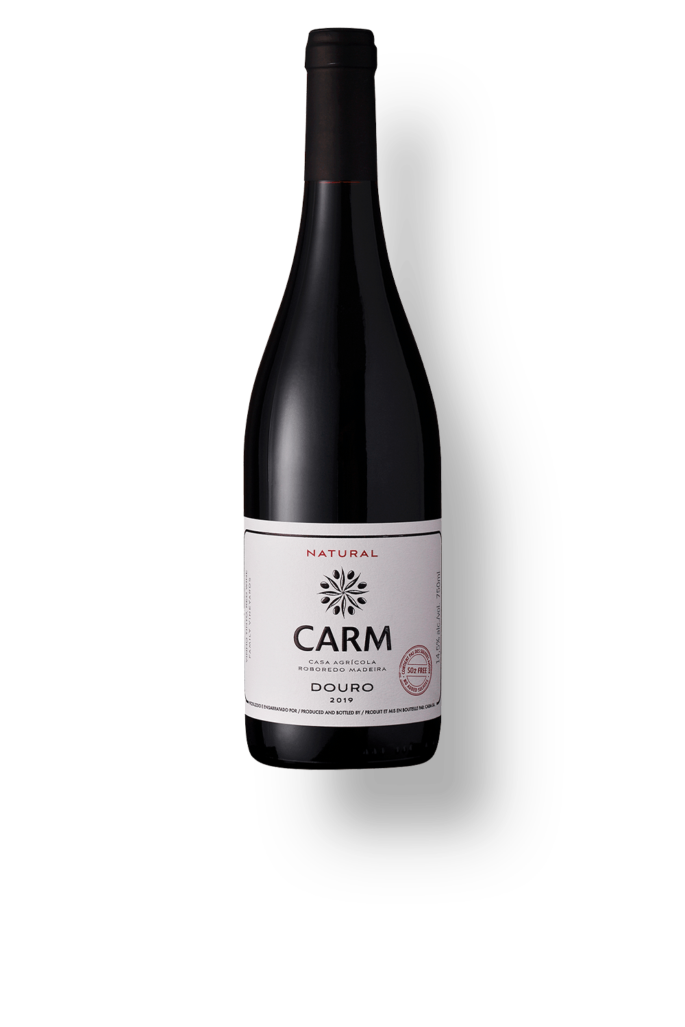 Vinho Carm - Casa Agrícola Roboredo Madeira Tinto Seco Portugal So2 Free Touriga Nacional 2019 750ml