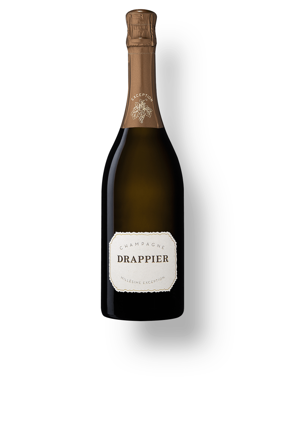 Espumante Drappier Branco Extra Brut França Champagne Millésime Exception Blend 2017 750ml