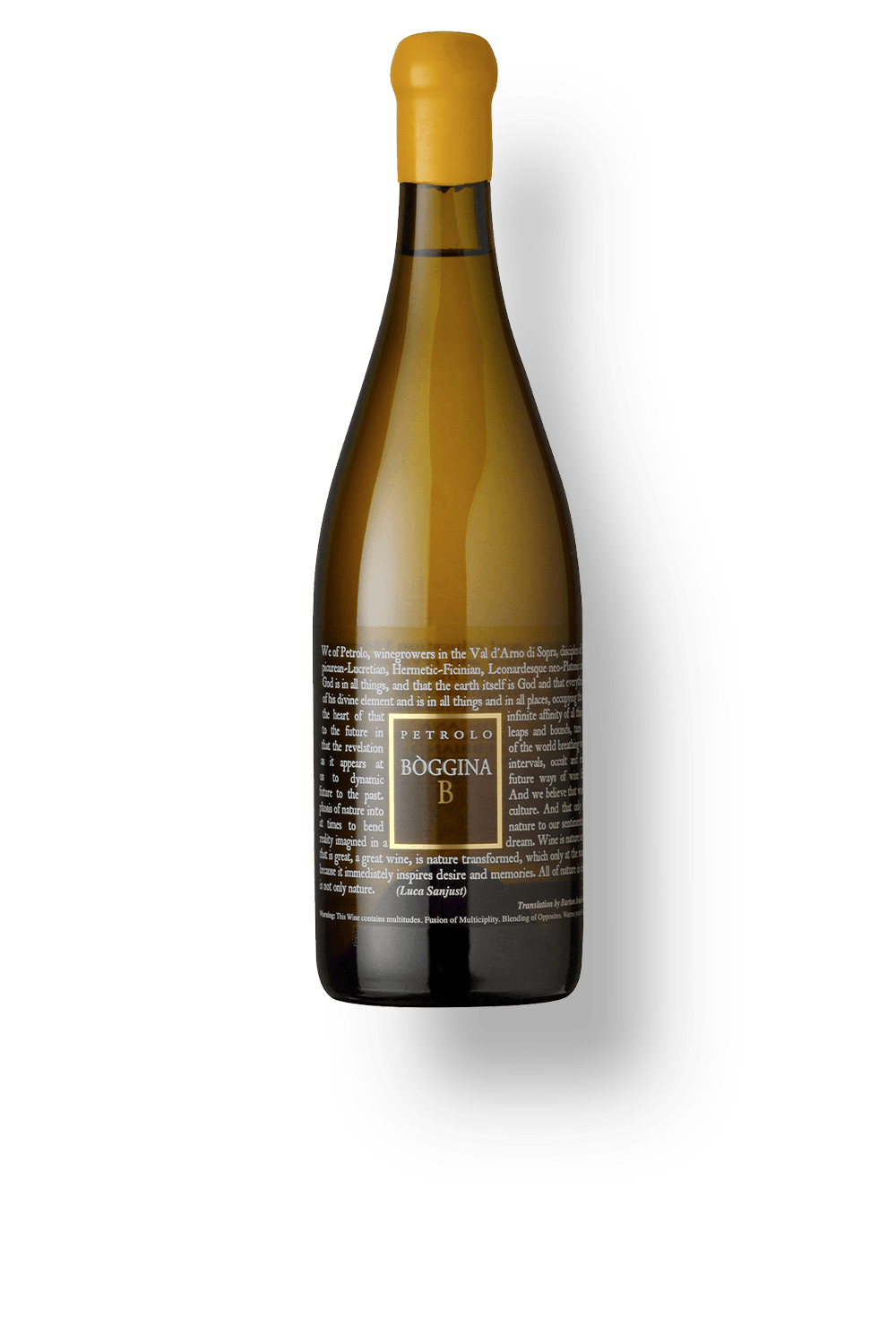 Vinho Petrolo Branco Seco Itália Bòggina Trebbiano 2018 750ml