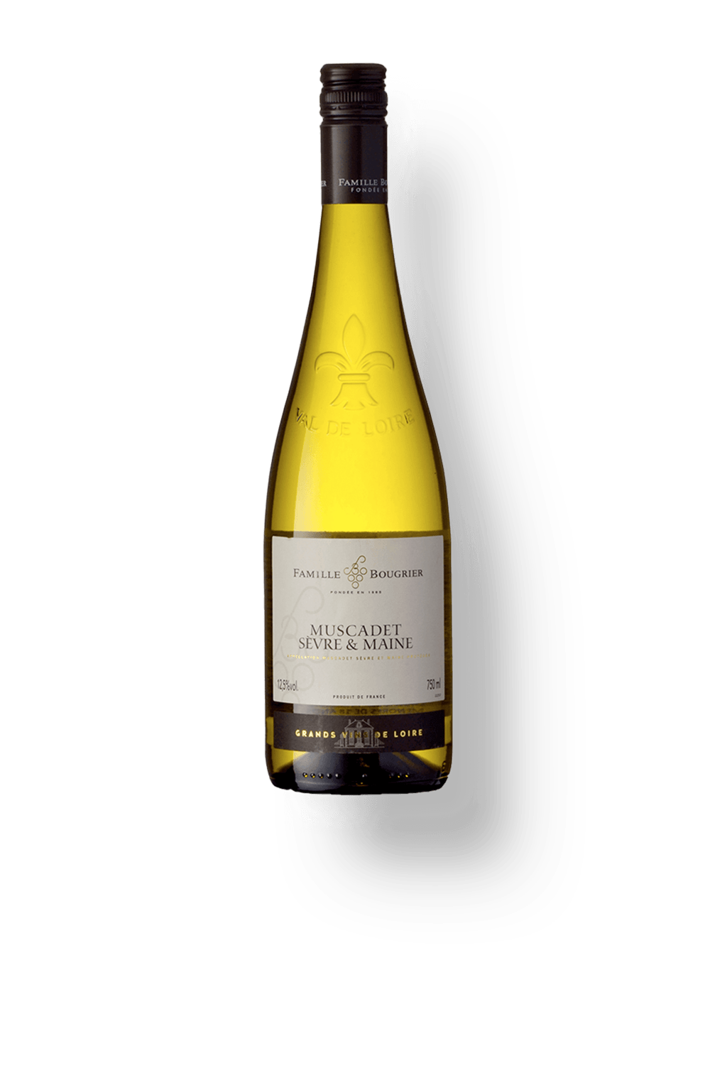 Vinho Famille Bougrier Branco Seco França Muscadet de Sèvre Et Maine Melon de Bourgogne 2023 750ml