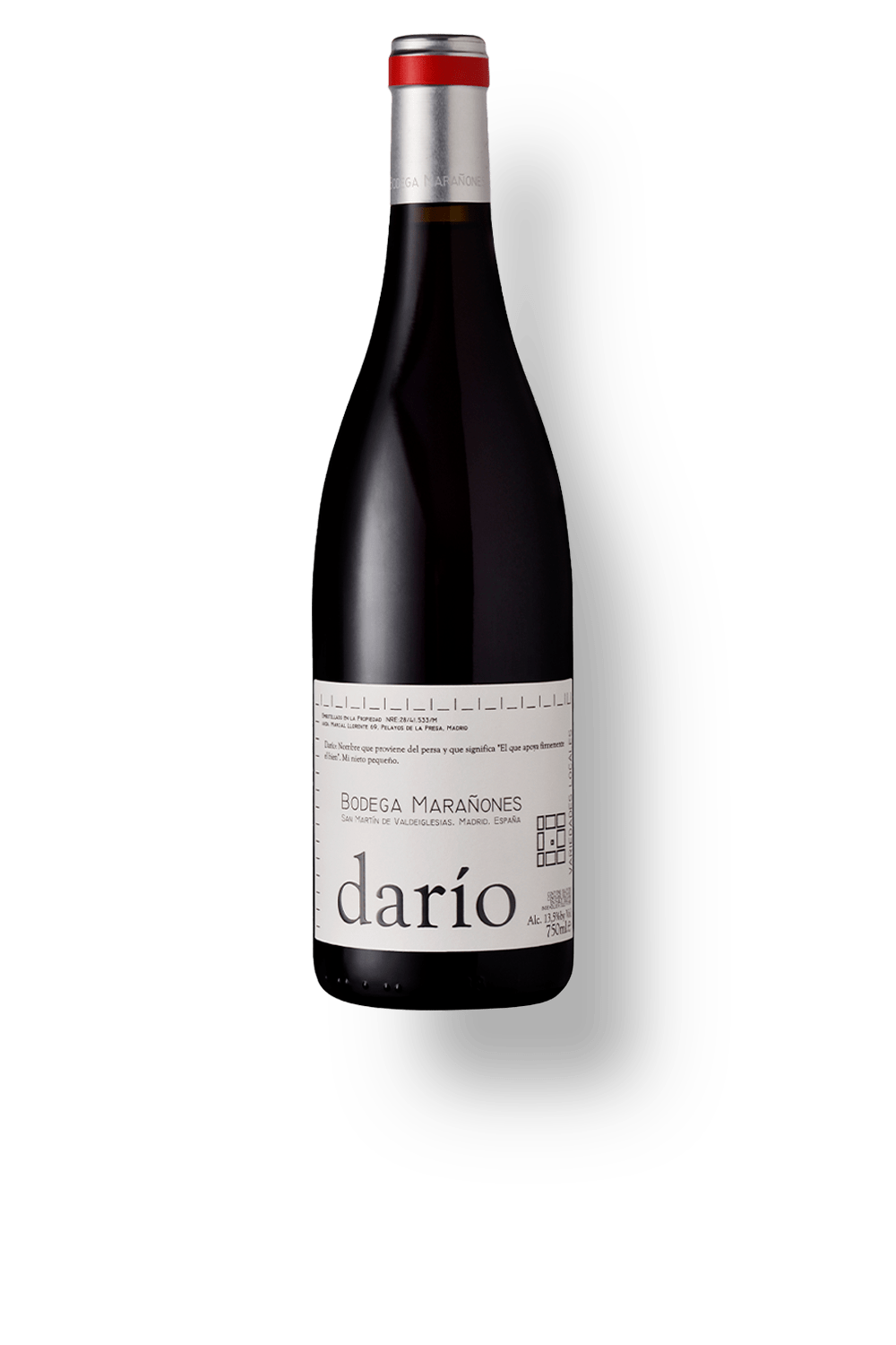 Vinho Bodega Marañones Tinto Seco Espanha Darío Morate 2016 750ml