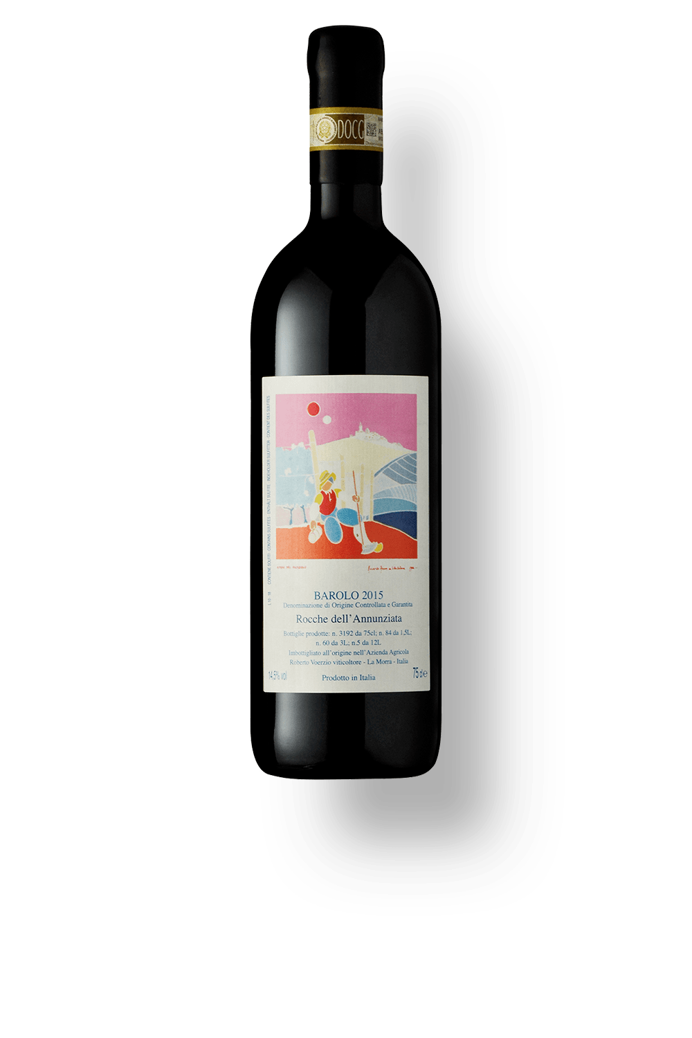 Vinho Roberto Voerzio Tinto Seco Itália Rocche Dell Annunziata Riserva Nebbiolo 2015 750ml