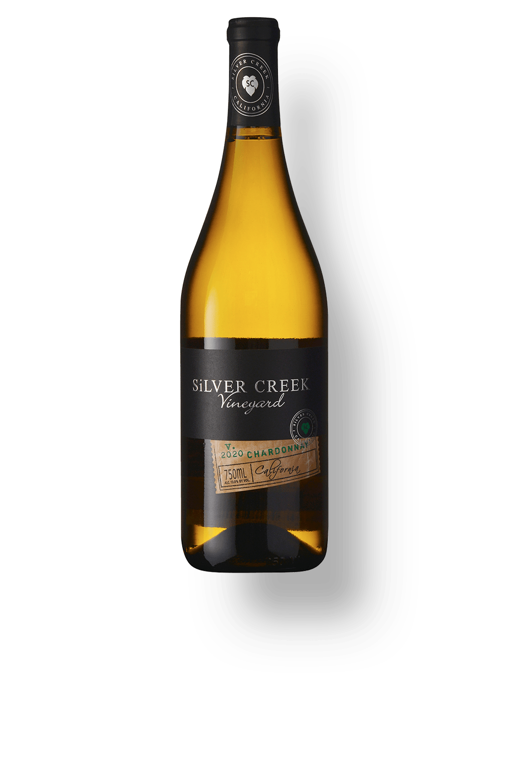Vinho Silver Creek Vineyard Branco Seco Estados Unidos Chardonnay 2021 750ml