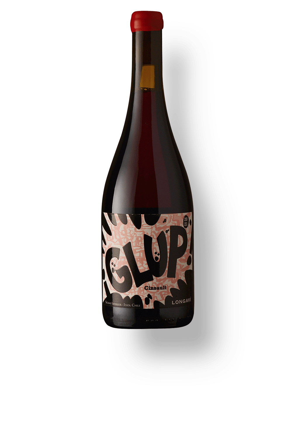 Vinho Longaví Tinto Seco Chile Glup Cinsault 2023 750ml