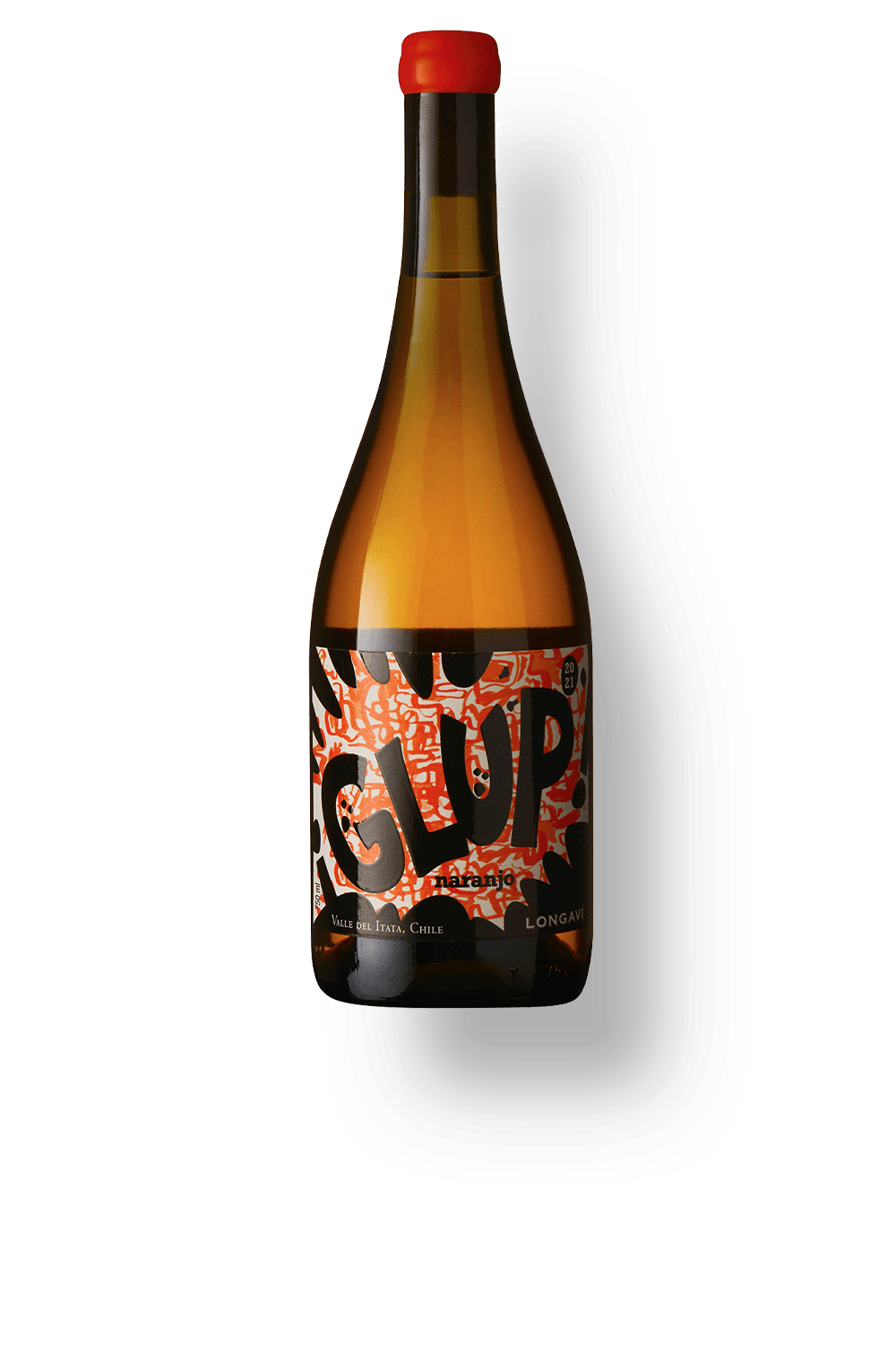 Vinho Longaví Laranja Suave Chile Glup Moscato 2024 750ml