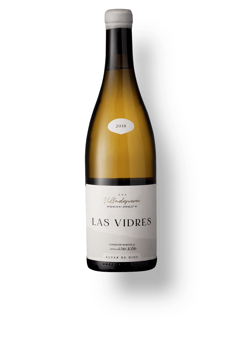Vinho Alvar de Dios Branco Seco Espanha Las Vidres Dona Blanca 2018 750ml