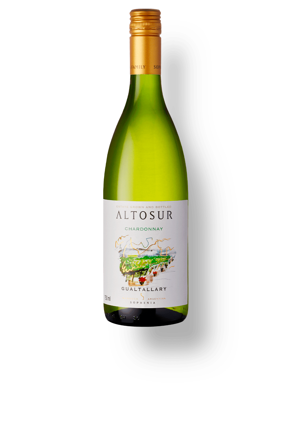 Vinho Finca Sophenia Branco Seco Argentina Altosur Chardonnay 2024 750ml