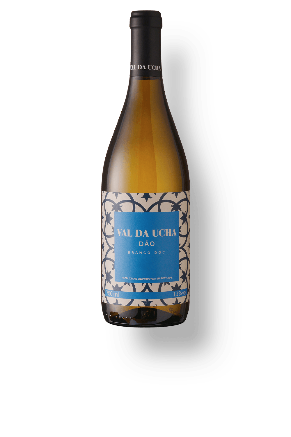 Vinho Val da Ucha Branco Seco Portugal Dão D.o.c Encruzado 2022 750ml