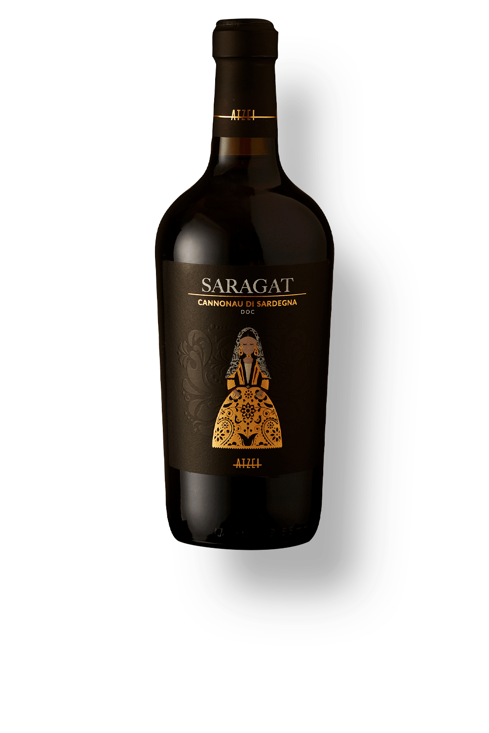 Vinho Cantine Atzei Tinto Seco Itália Saragat D.o.c Blend 2021 750ml