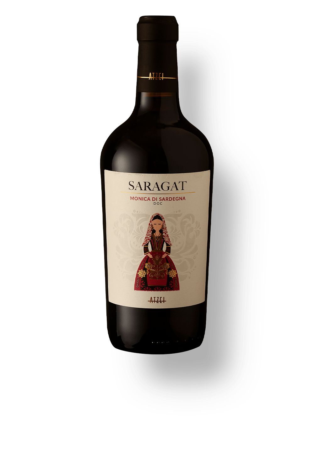 Vinho Cantine Atzei Tinto Seco Itália Saragat Monica 2023 750ml