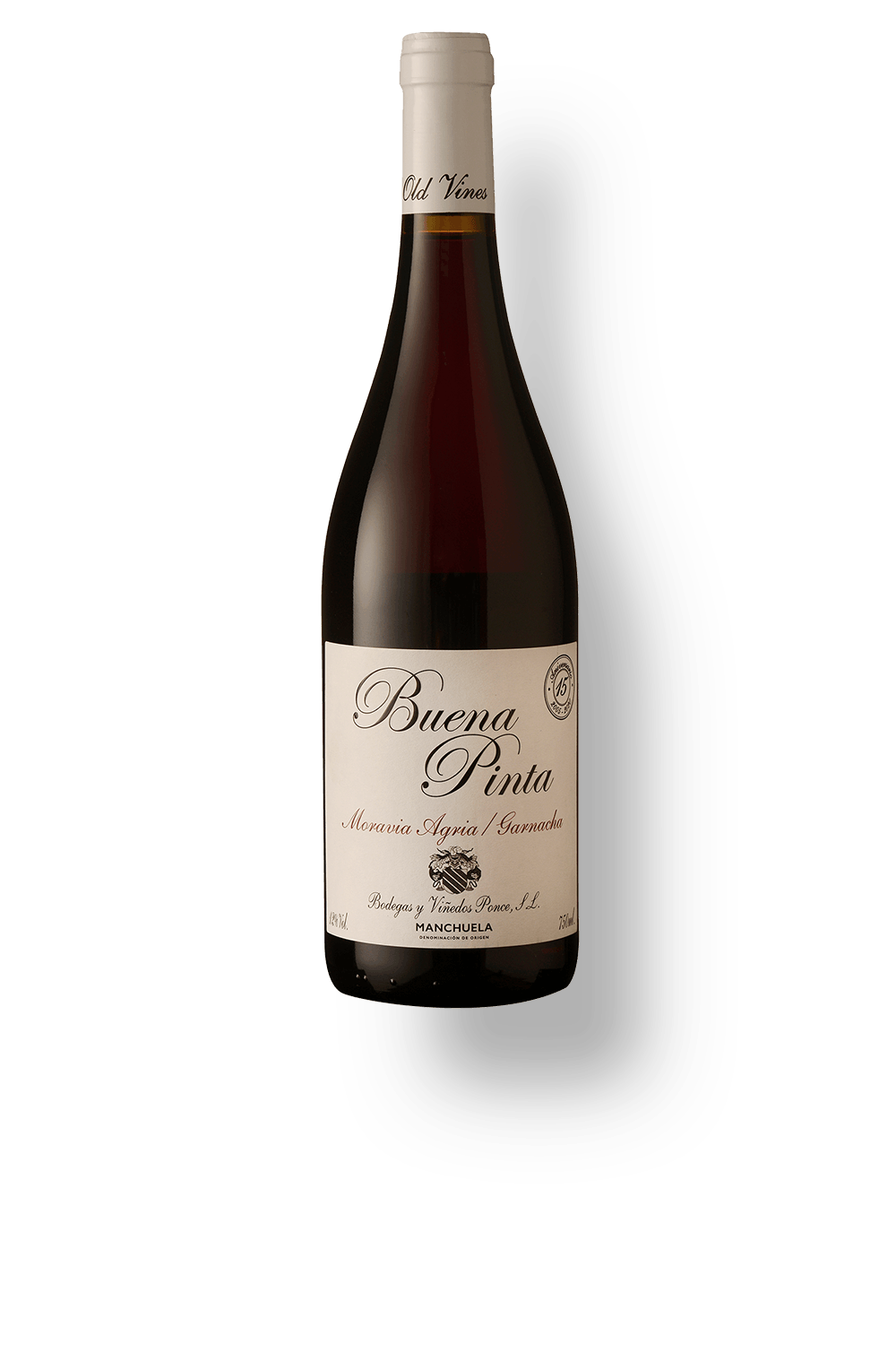 Vinho Bodegas Y Viñedos Ponce Tinto Seco Espanha Buena Pinta Grenache, Moravia 2021 750ml