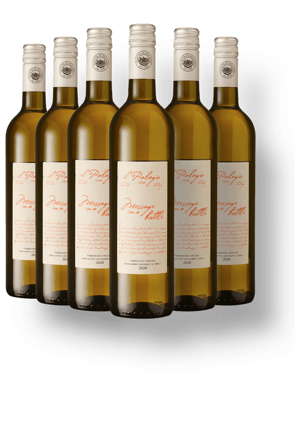 Kit 6 Il Palagio Message In a Bottle Vermentino Toscana IGT