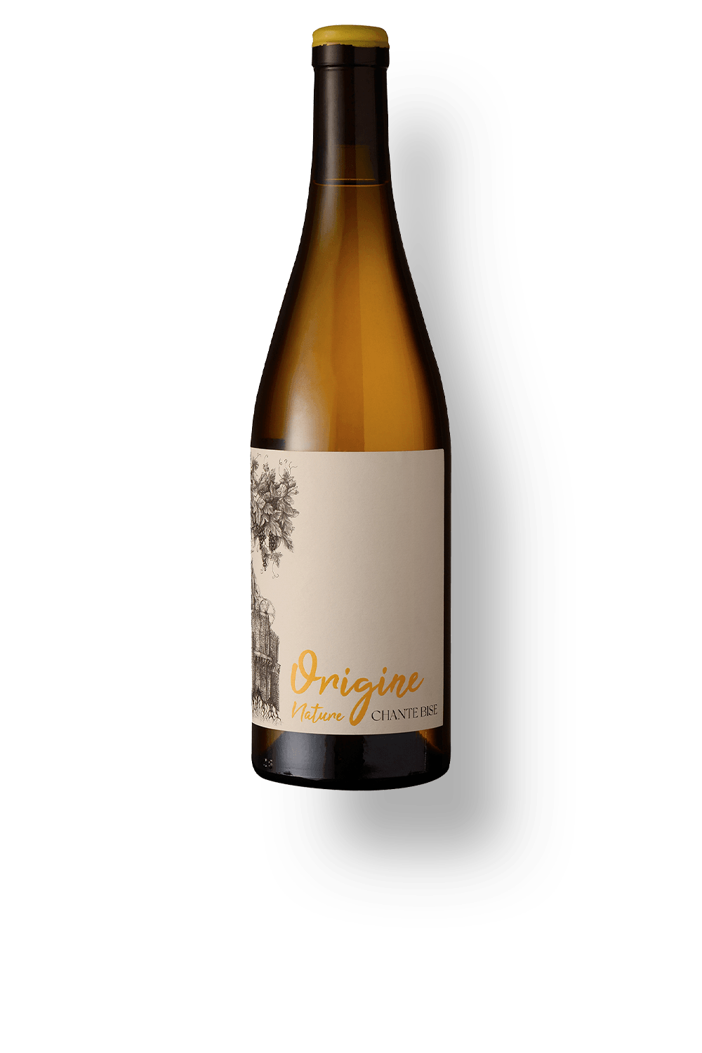 Vinho Domaine Chante Bise Branco Seco França Origine Nature Grenache, Marsanne 2023 750ml