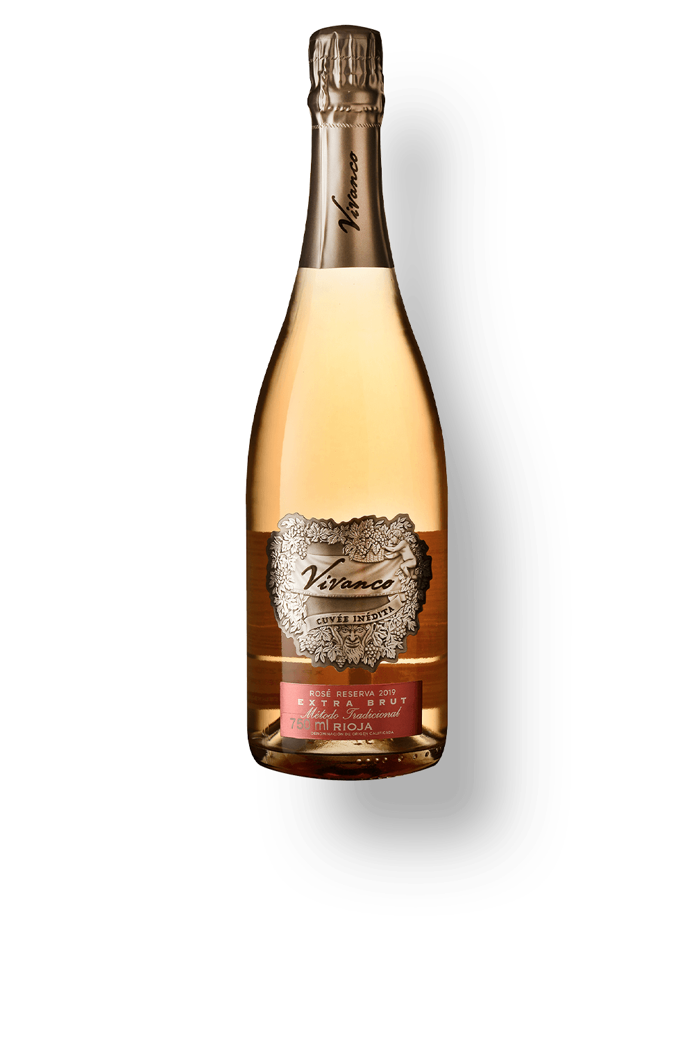 Espumante Vivanco Rosé Nature Espanha Cuvée Inedita Reserva Blend 2019 750ml