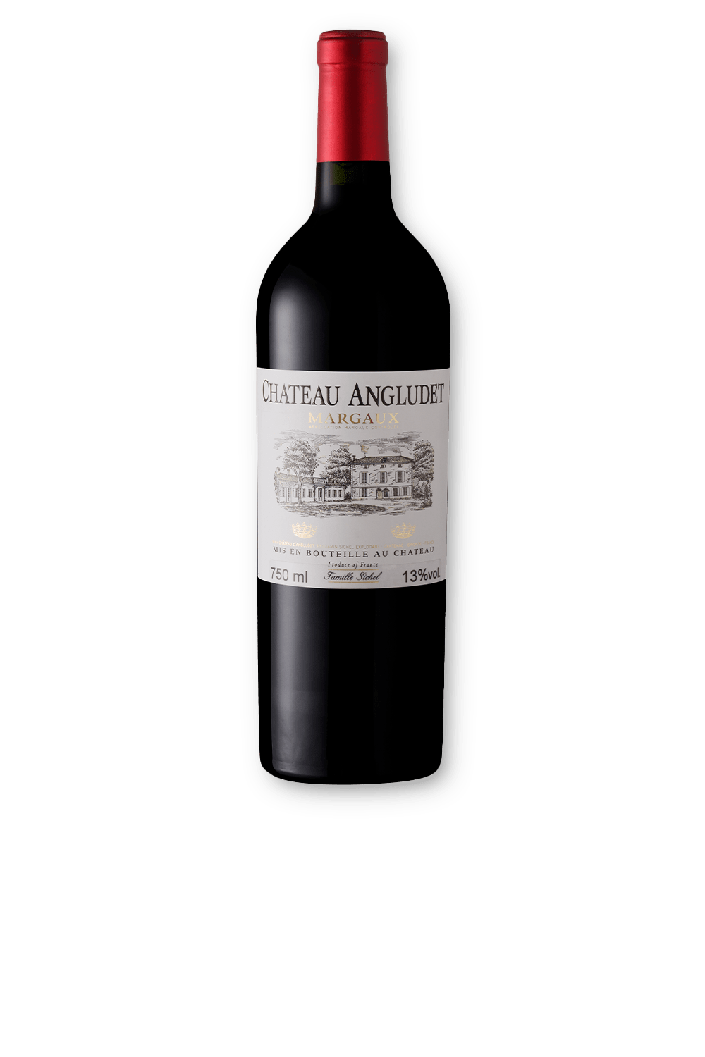 Vinho Château Angludet Tinto Seco França Margaux Cabernet Sauvignon, Merlot, Petit Verdot 2019 750ml
