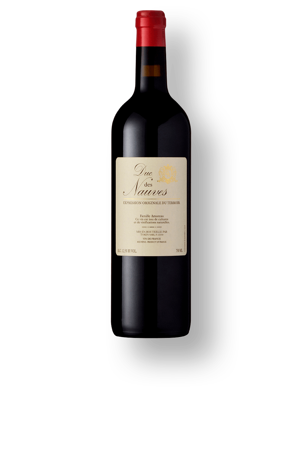 Vinho Famille Amoreau Tinto Seco França Duc Des Nauves Merlot 2020 750ml