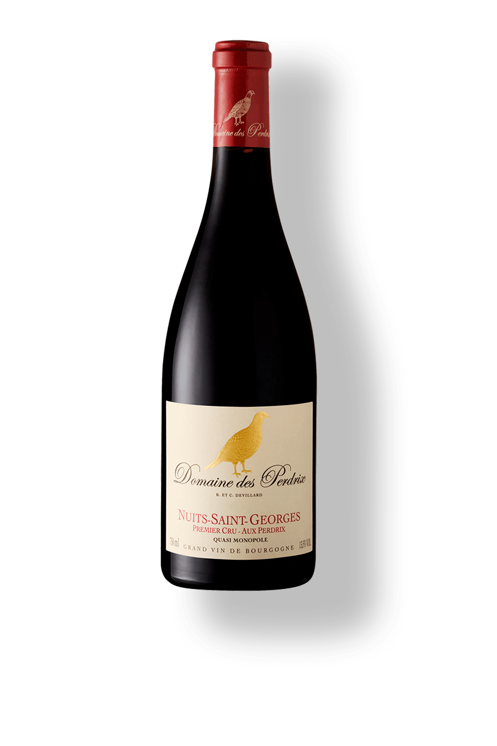 Vinho Domaine Des Perdrix Tinto Seco França Aux Perdrix Premier Cru Pinot Noir 2020 750ml
