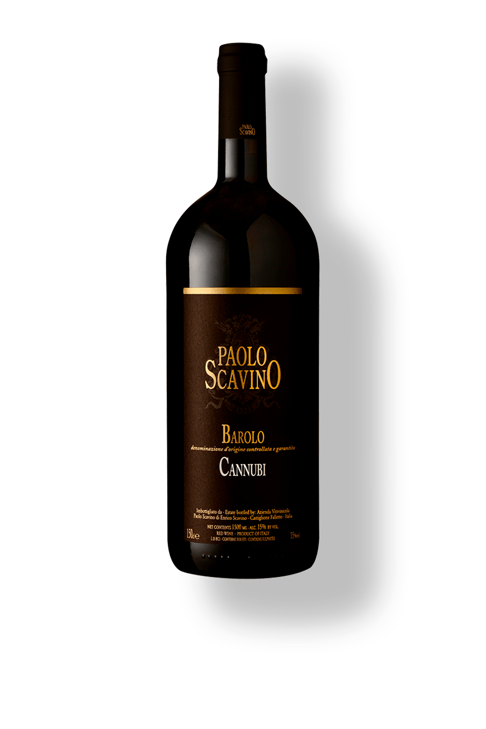 Vinho Paolo Scavino Tinto Seco Itália Cannubi Nebbiolo 2018 1,5l