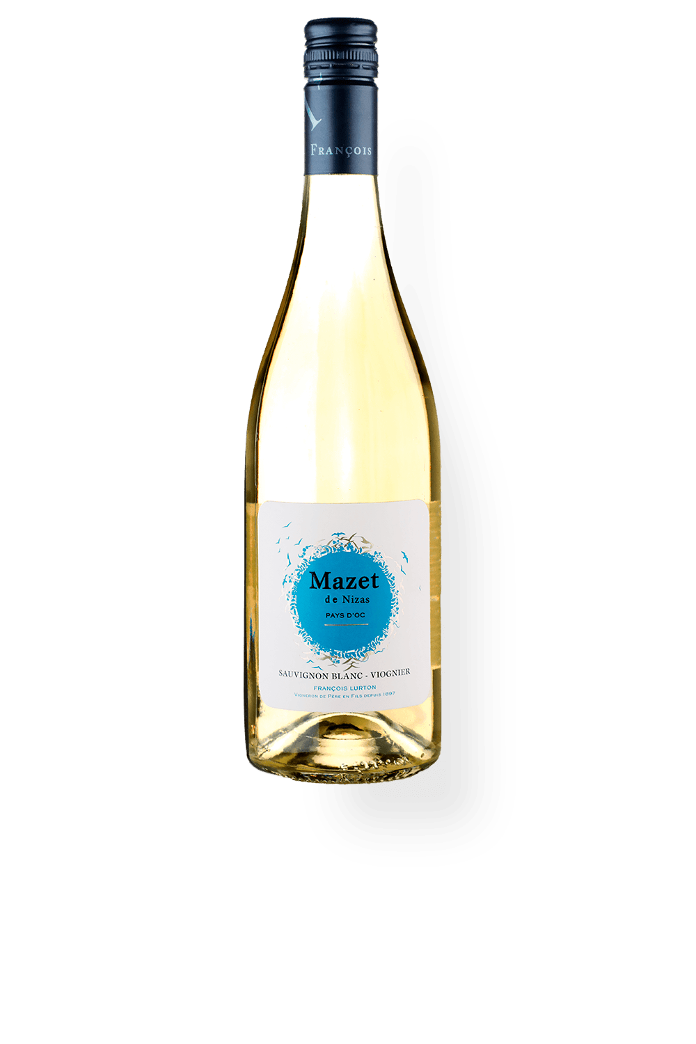 Vinho Mazet de Nizas Branco Seco França Sauvignon Blanc, Viognier 2021 750ml