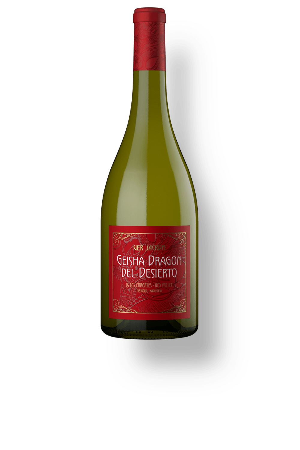 Vinho Ver Sacrum Branco Seco Argentina Geisha Dragon Del Desierto Marsanne, Pedro Jiménez, Viognier 2020 750ml