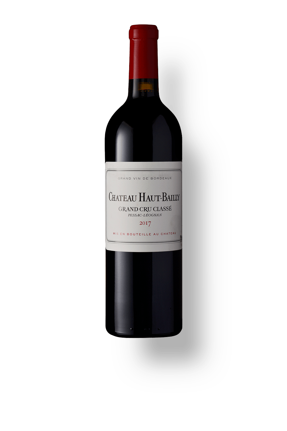 Vinho Château Haut Bailly Tinto Seco França Blend 2017 750ml
