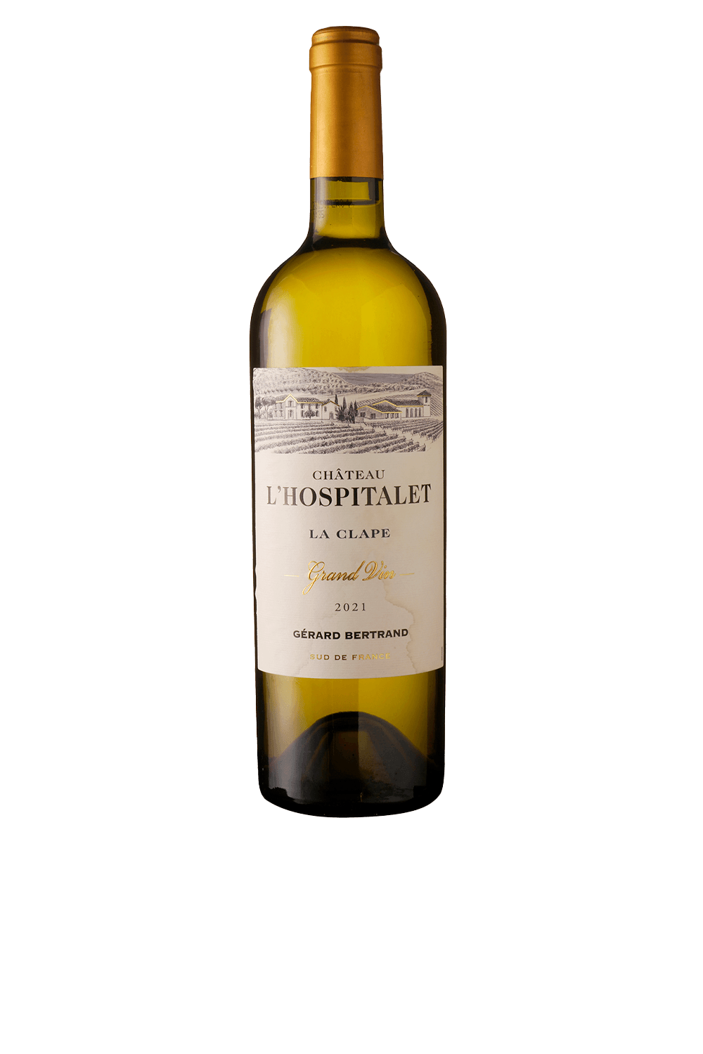Vinho Gerard-bertrand Branco Seco França L'hospitalet La Clape Blend 2021 750ml