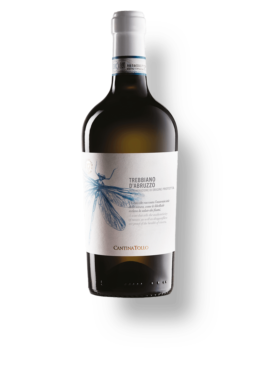 Vinho Cantina Tollo Branco Seco Itália Insetti Trebbiano 2022 750ml
