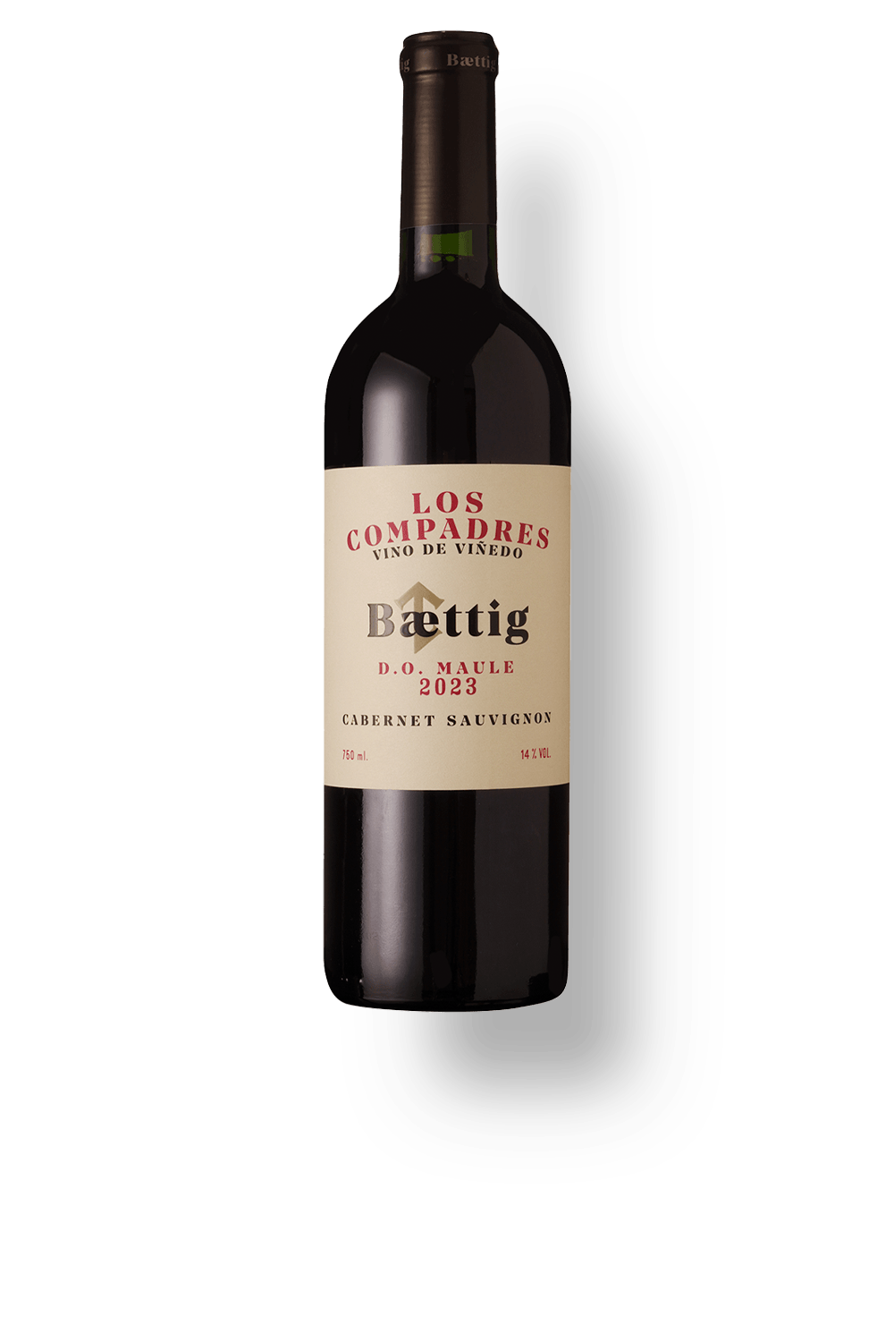 Vinho Vinos Baettig Tinto Seco Chile Los Compadres Cabernet Sauvignon 2023 750ml