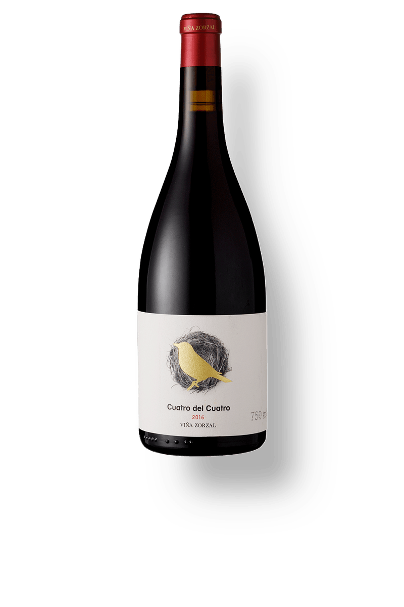 Vinho Viña Zorzal Tinto Seco Espanha Cuatro Del Quatro Graciano 2021 750ml