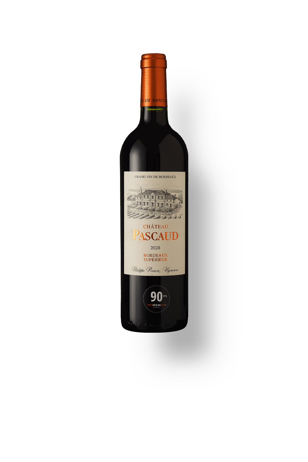 Vinho Château Pascaud Tinto Seco França Merlot 2020 750ml
