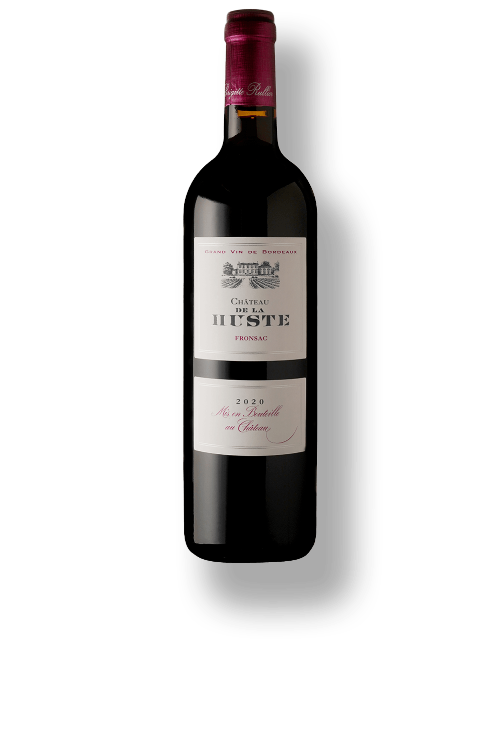 Vinho Château de La Huste Tinto Seco França Cabernet Franc, Merlot 2020 750ml