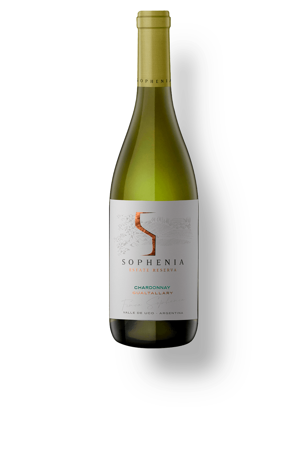 Vinho Finca Sophenia Branco Seco Argentina Estate Chardonnay 2023 750ml