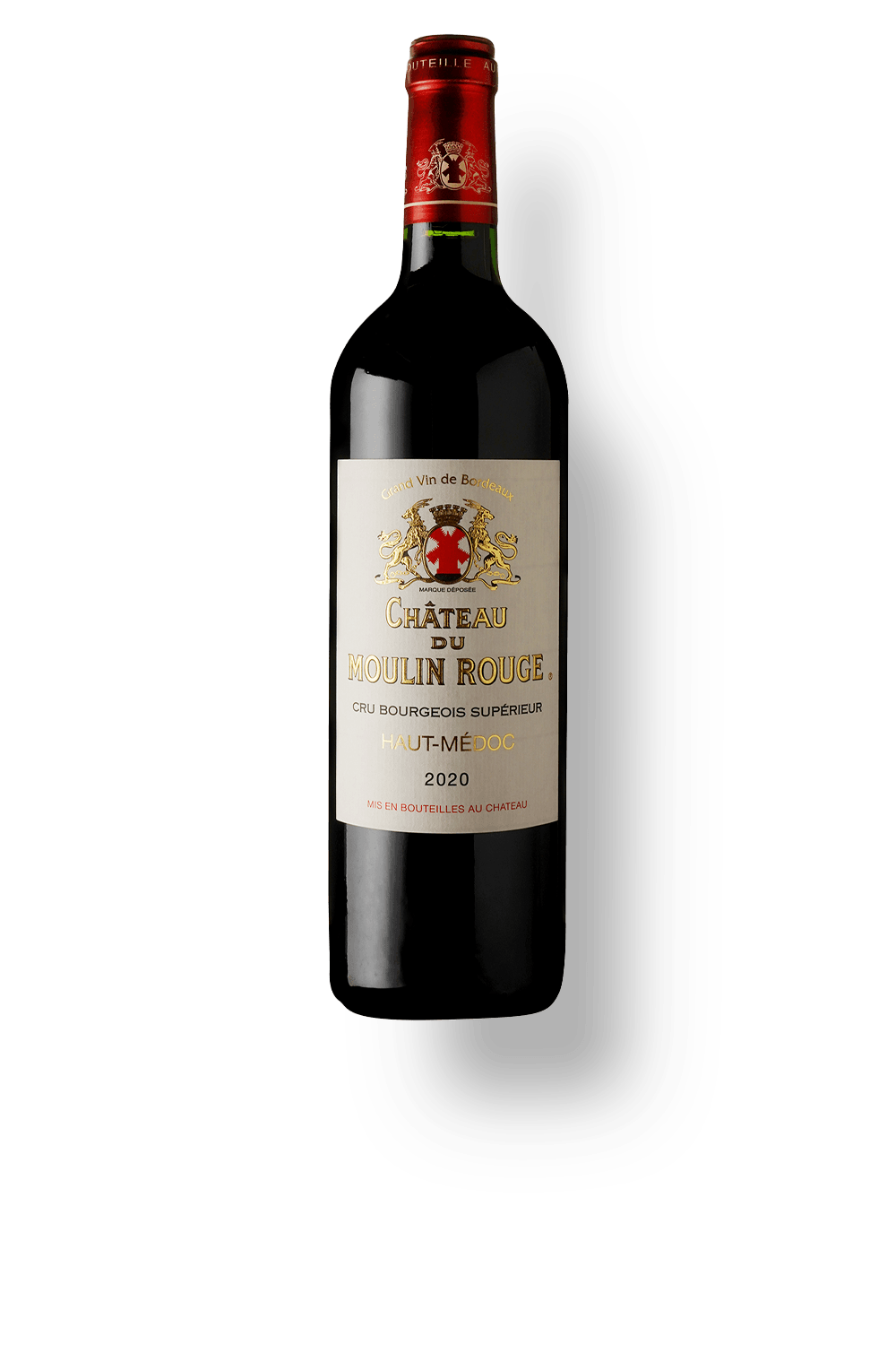 Vinho Château Moulin Haut-laroque Tinto Seco França Rouge Cabernet Franc, Cabernet Sauvignon, Merlot 2020 750ml